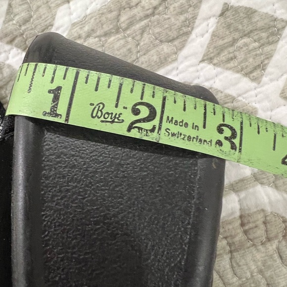 Skechers Black and Gray Wedge Sandals - Picture 6 of 6